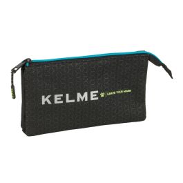 Portatodo Triple Kelme Iron Negro 22 x 12 x 3 cm Precio: 8.49999953. SKU: B16W63SXW5