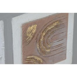 DKD Home Decor Cuadro Urban Cuadrado Beige Marrón 82x82 cm, Fondo 5 cm, Lienzo y PS (Pack de 2) DKD Home Decor Cuadro Urban Cuadrado Beige Marrón 82x82 cm, Fondo 5 cm, Lienzo y PS (Pack de 2)