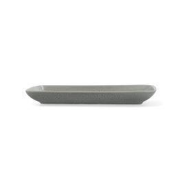 Ariane Bandeja Rectangular Porcelana Reforzada Porous 28x14 cm Verde 6 Unidades Uso Profesional Hostelería Extra Resistente Antidesportillamiento