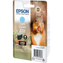 EPSON Singlepack Light Cyan 378 Claria Photo HD Ink