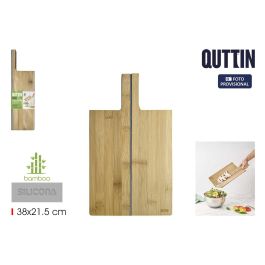 Tabla de cortar plegable de bambú 38x21.5 cm Quttin - Inde (12 Unidades)