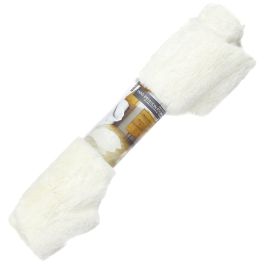 Home Deco Factory Alfombra Pelo Imitación Piel Crudo 60x90 cm