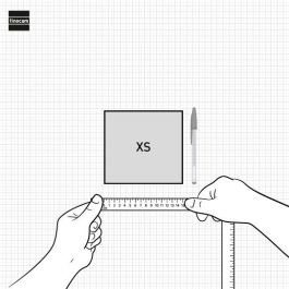 Finocam Calendario de Sobremesa Números Grandes XS-140x150 mm Mv Neutro 2026 - Anual con Espiral