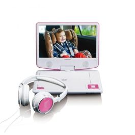 Lenco DVP-910 Reproductor DVD Portátil 9" Convertible Rosa/Negro con USB y Soporte Coche Precio: 204.59000045. SKU: B168SB4SHV