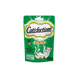 Catisfaction Hierba Gatera para Gatos 6x60 gr - Bocaditos Crujientes con Catnip, Bajos en Calorías Precio: 11.4999995. SKU: B1BNSYE2WV