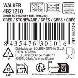 Taza Café Expreso Walker 90 cc - La Mediterranea (36 Unidades)