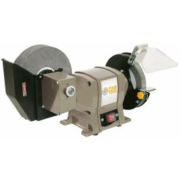 Fartools TME 150-200B 110150 Rectificadora de Doble Muela 250W - Discos Ø200mm y Ø150mm - 134/2950 RPM - Incluye Carcasa Plexi y Soporte
