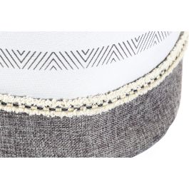 Cesta Ropa Boho DKD Home Decor Rosa Palo Gris 30 x 20 x 30 cm (4 Unidades)