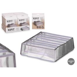 Organizador Kipit 7 Compartimentos para Sujetadores, 35x9x30 cm, Gris (24 Unidades) Precio: 59.95000055. SKU: B1KNNGLRFR