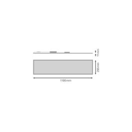 [LVE-4099854003981] Panel LED Ledvance 33 / 28 / 24W 4320 / 3640 / 3120Lm 4000K 110º IP40/IP20