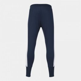 Pantalón Largo Deportivo Joma Sport Advance Blanco Azul marino Unisex