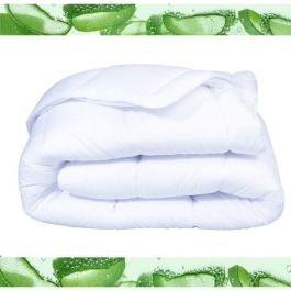 DODO Edredón ALoe 140x200 cm - Templado - 300 g/m² - Edredón individual - Suave y confortable - Blanco DODO Edredón ALoe 140x200 cm - Templado - 300 g/m² - Edredón individual - Suave y confortable - Blanco