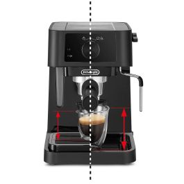 Delonghi Cafetera expreso Stilosa EC230.BK 1100 W Boquilla de vapor Negra