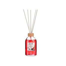 Mikado 100 ml con varilla frutos rojos - Acorde, vidrio y madera, 5.5x21.3x5.5 cm (12 Unidades) Mikado 100 ml con varilla frutos rojos - Acorde, vidrio y madera, 5.5x21.3x5.5 cm (12 Unidades)
