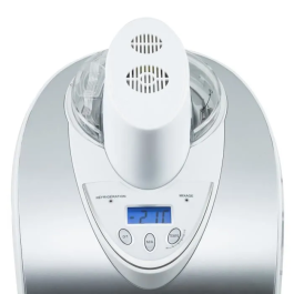 Hkoenig Máquina para Hacer Helados HF180 1L con Grupo Frío Integrado y Pantalla LCD, 135W
