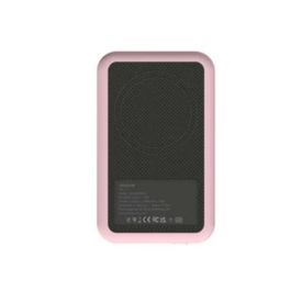 Kreafunk Cargador Power Bank Con Carga Inalámbrica Qi 5K Mah Rosa Precio: 47.49999958. SKU: B1HQ8K57YD