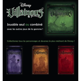 Ravensburger Villainous Juego de Mesa para Despertar el Mal y ser un Villano Disney a Partir de 10 Años