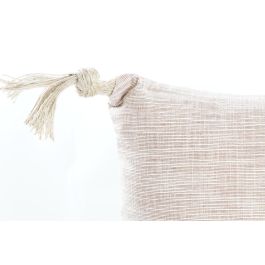 DKD Home Decor Cojín Gris Beige Poliéster 10 x 45 x 45 cm (4 Unidades)