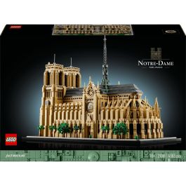 LEGO Architecture Notre-Dame de Paris 21061 - Set de Construcción de Maqueta para Adultos