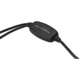 DIGITUS USB 2.0 Anschlusskabel 2.0 -2x RS232-Kabel 1.5m. sw