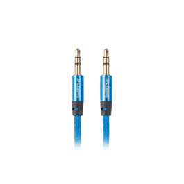 Lanberg Cable Minijack 3.5 mm Macho a Macho 2 m Azul CA-MJMJ-10CU-0020-BL Precio: 5.50000055. SKU: S5609114