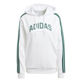 Sudadera con Capucha Mujer Adidas Softs Hood Blanco Precio: 66.6589. SKU: B14CCC6WGZ