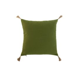 Cojin Boho DKD Home Decor Verde Natural 5 x 45 x 45 cm