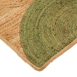 Alfombra Natural-Verde Yute Decoración 200 X 290 cm
