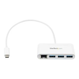 Startechcom Hub USB Tipo C con 3 Puertos USB-A y Ethernet Gigabit Blanco Precio: 37.50000056. SKU: S55057957