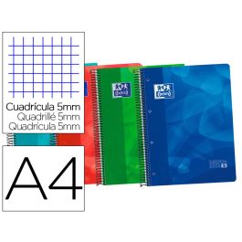 Bloc Espiral Oxford Tapa Plastico Optik Paper Microperforado Din A4 120 H 50% Hojas Gratis Cuadros 5 mm Precio: 12.705000072599999. SKU: B1K9YGXHRT