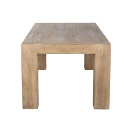 Mesa Comedor Item Home DKD Home Decor Natural 100 x 76 x 220 cm Mesa Comedor Item Home DKD Home Decor Natural 100 x 76 x 220 cm