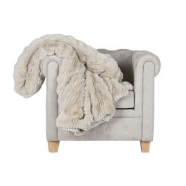 Manta Urban DKD Home Decor Beige 240 x 1 x 220 cm