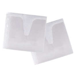Q-connect Sobre para 2 CD Polipropileno con Solapa Multitaladro y Forro Protector - Pack 40 Unidades Precio: 6.69000046. SKU: B1JQ6ST65E
