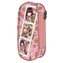 Estuche Escolar Gorjuss Carousel Salmón (10 x 23 x 6 cm)