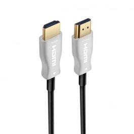 Ewent Cable HDMI AOC Fibra Óptica 4K UHD 15 m EC1354 - HDMI 2.0b, HDCP 2.2, HDR, ARC