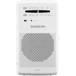 Radio Sangean SR35W BLANCO Blanco Precio: 27.69000058. SKU: B1BDRRVDR6