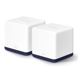 Mercusys Halo H50G Sistema Wi-Fi Malla para Hogar, Doble Banda 2.4/5 GHz, Wi-Fi 5 (802.11ac), Pack de 2 Nodos, Color Blanco Precio: 73.68999946. SKU: S7811429