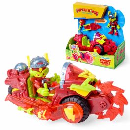 Vehiculos de combate Superthings Kazoom Power Battle, Fury, Kazoom o Multi, incluye 1 vehiculo, 1 kazoom kid y 2 accesorios - Modelos surtidos