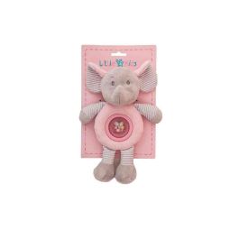 Peluche elefante rosa sonajero bolita 25 cm Peluche elefante rosa sonajero bolita 25 cm Precio: 7.69000012. SKU: S2427007