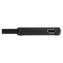 Targus Hub USB 2.0, Concentrador de 4 Puertos Negro