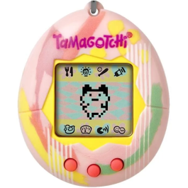 Bandai Tamagotchi Original Art Style Mascota Electrónica Virtual con Pantalla, 3 Botones y Juegos 42883
