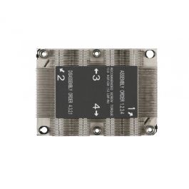 Supermicro SNK-P0067PS Disipador Térmico/Radiador 1U Pasivo para Procesador Intel Xeon LGA 3647 TDP 205W