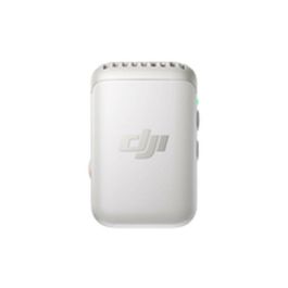 Dji DJI1726653659564 Transmisor inalámbrico Mic 2, blanco perla, audio HD, grabación de 32 bits