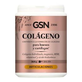 GSN Colágeno Complex Hidrolizado con Magnesio, MSM, Vitamina C y Ácido Hialurónico para Huesos y Articulaciones 364g Precio: 23.4999996. SKU: B19NR673MC