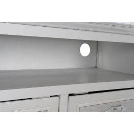 Mesa Centro Romantico DKD Home Decor Blanco 42 x 61 x 100 cm Mesa Centro Romantico DKD Home Decor Blanco 42 x 61 x 100 cm