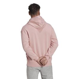 Sudadera con Capucha Hombre Adidas Essentials M Rosa