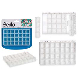 Pastillero Semanal Transparente Berilo 17X2CM (24 Unidades) Precio: 34.89000031. SKU: B1JDQNGBZC