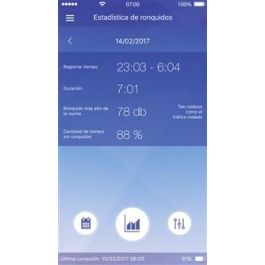 Beurer SL-70 Aparato Antironquidos con Bluetooth, Detección de Ronquidos y App para Análisis del Sueño