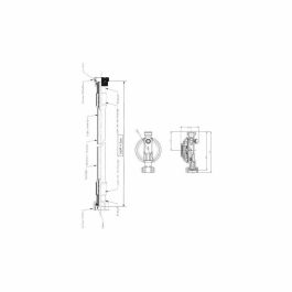 Edouard Rousseau Regulador Butano M20X150 Seguridad con Manguera 1.5m para Atornillar, Caudal 1.3 kg/h, 10 Años
