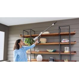 Shark BU3521EU Aspiradora escoba 2 en 1 sin bolsa, Ciclónico, Secar, Azul/Blanco, 240W, 40 min autonomía